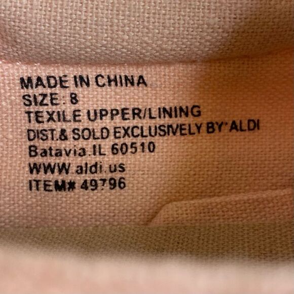 Serra Tropical Print Slip-On Sneakers Womens Size 8 Two Tone Canvas Style Loafer - Picture 7 of 8